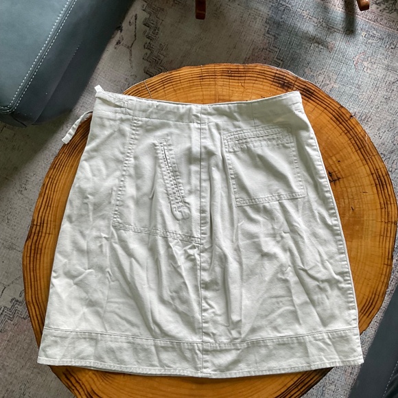 The Territory Ahead Tan Beige Khaki Skirt w/ Pockets Women’s Size 8 - Picture 7 of 8